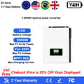 Pikkukuva 2 / 2: Hybrid Solar Inverter, 1600W Teho, 80A MPPT Lataus,1600W-12VBAT, 220-240V