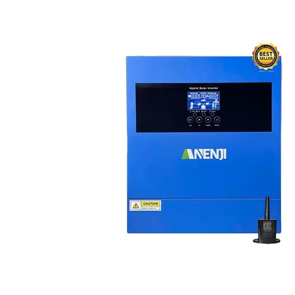 Hybrid Solar Inverter, Nimellisteho, Puhtaan Sinimuotoisen Aallon, 230VAC Syöttöjännite,ANJ-4KW-24V, 24V, 220-240V