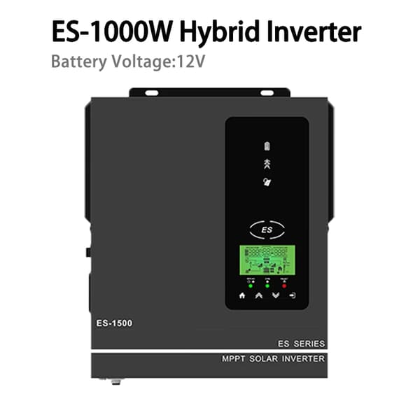Anern Hybrid Sol inverter, 1000W effekt, ren sinuskurveudgang,1000W, 220-240V