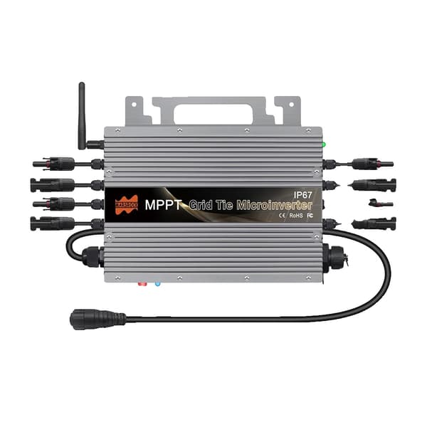 Mikro Nettilknytningsomformer, 1500W Effektudgang, WIFI Kommunikation,22-60VDC, 80-260VAC, 1500W