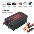 Pikkukuva 2 / 2: 1500W Tehoinvertteri, Muokattu Sinusaalto Ulostulo, Kaksois-USB Lataus,1500W-12V-220V