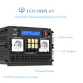 Miniatyrbillede 3 af 4: EDECOA UPS Inverter, 3500W Udgange, Ren Sinusbølge,220-240V, TYSKLAND, 12V