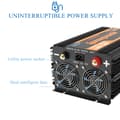 Miniatyrbillede 2 af 4: EDECOA UPS Inverter, 3500W Udgange, Ren Sinusbølge,220-240V, TYSKLAND, 12V