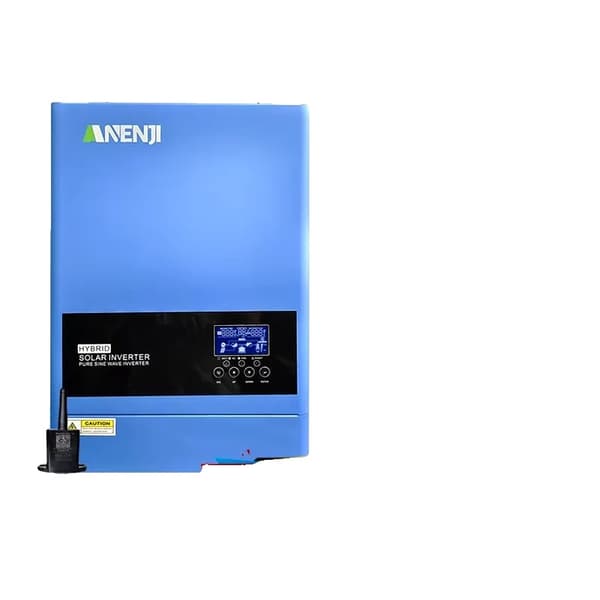 Hybrid sol inverter, 6,2 kW udgangseffekt, 120A MPPT-controller,ANJ-6200W 48V WIFI, 48V, 220-240V