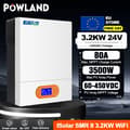 Pikkukuva 2 / 2: Hybrid Solar Inverter, 24V 120A MPPT, Puhtaan Sinimuotoisen Aallon Ulostulo,SMR-II-3.2KW-Wifi