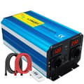 Miniatyrbillede 1 af 2: Ren Sinuskurve Inverter, 2500W Kontinuerlig Effekt, 5000W Spidseffekt,5000W-12v-220v