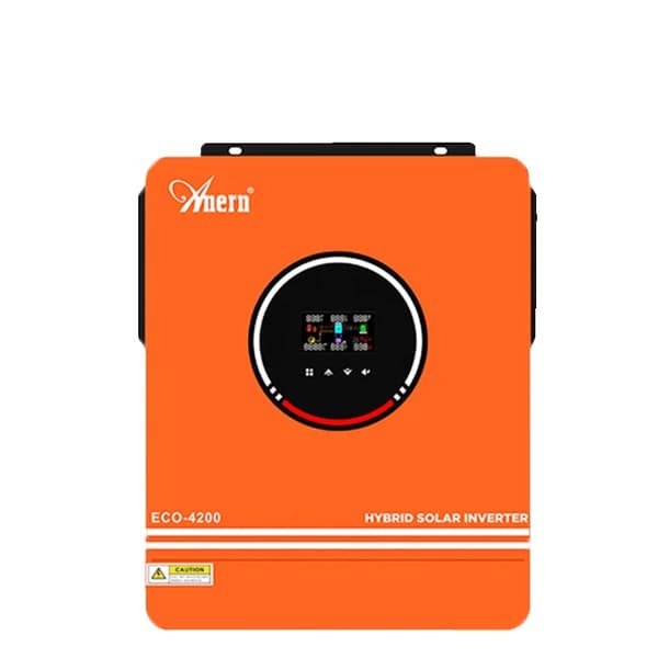 Hybrid sol inverter, 3200W & 4200W effektudgang, dual PV indgang,Med WIFI, 4,2 kW 24V