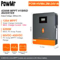 Pikkukuva 2 / 2: Hybrid Solar Inverter, 3000W Teho, 80A MPPT, Tukee Litiumakkuja,4,2 kW 24V, 220-240V, Ei WIFIä