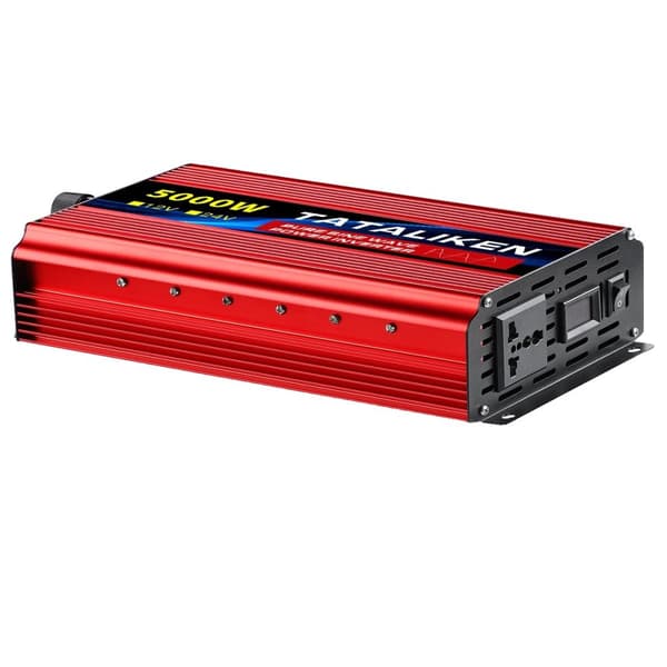 Ren Sinuskurve Inverter, 12V til 220V Konvertering, CE Certificeret for Sikkerhed,5000W
