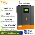 Pikkukuva 2 / 2: Hybrid Solar Inverter, 1.6KW/3KW Tehoarvo, 80A Maksimilatausvirta,POW-3KW-WIFI