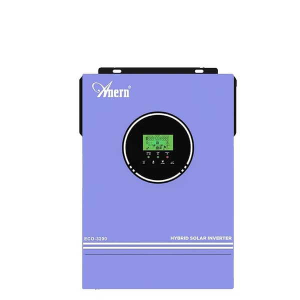 Anern Hybrid Sol inverter, 3.2KW output, 80A MPPT-controller,3.2KW INGEN WIFI 24V, 220-240V