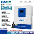 Pikkukuva 2 / 2: Hybrid Solar Inverter, 3.2KW - 6.2KW kapasiteetti, MPPT aurinkolatausohjain,SMG-II-4KW-24V-WIFI