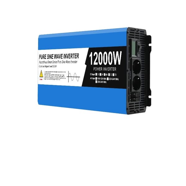 EASUN Power Inverter, 8000W Spids Effekt, Ren Sinusbølge Udgivelse,24V 12000W