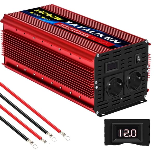Ren sinusvåg växelriktare, 12V ingång, 220V utgång,12V10000W 50HZEU
