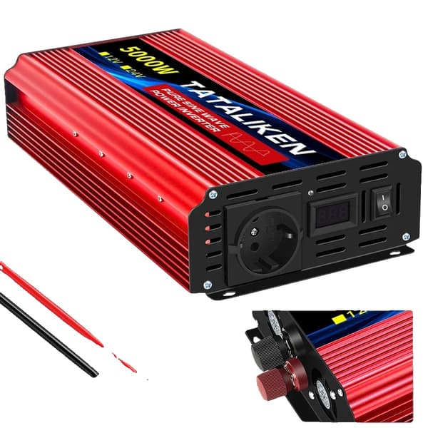 Ren Sinuskurve Strømomformer, Nominel Effekt 5000W-10000W, 12V Indgangsspænding,12V5000W 50HZEU