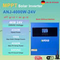 Miniatyrbillede 2 af 2: Hybrid sol inverter, 6,2 kW udgangseffekt, 120A ladestøm,ANJ-4000W-24V