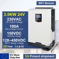 Pikkukuva 2 / 2: Aurinkohybridimuunnin, 3,5 kW teho, 100 A latausvirta,220-240V, 3,5 kW WiFi:llä