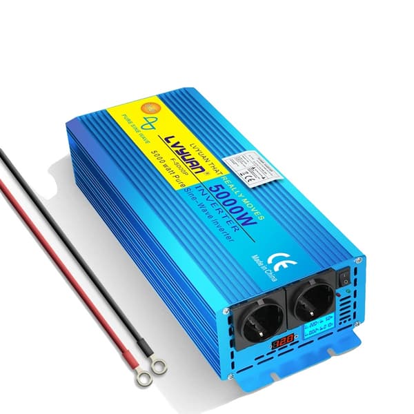 Ren Sinuskurve Inverter, 2500W Kontinuerlig Effekt, 5000W Spidseffekt,12V220V 5000W spids-a