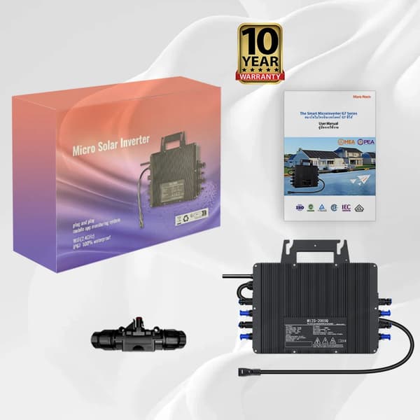 Aurinkomikroinvertteri, 2000W Teho,Invertteri 2000W, 22-50V, 230V