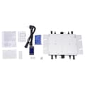 Pikkukuva 1 / 2: WVC-1200W Aurinkomikroinvertteri, IP65 Vesitiivis, 1150W Nimellisteho,220V, Hopea, 22-50V