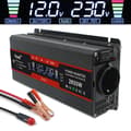 Pikkukuva 2 / 2: Virta-invertteri, huipputeho 2600W, jatkuva teho 1300W,Eurooppalainen pistorasia, 12V 220V 2600W
