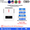 Pikkukuva 2 / 2: Hybrid Solar Inverter, 6.2 kW Teho, 120A MPPT Latausvirta,6.2KW-BMS, 48V, 220-240V