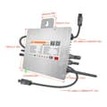 Pikkukuva 2 / 4: Deye 600W Aurinkomikroinvertteri, Kaksois-MPPT, IP67 Vesitiivis Suunnittelu,230V(184-265VAC), 600W