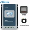 Pikkukuva 2 / 2: MPPT Aurinkosähkölatausohjain, Akun Yhteensopivuus, 100V Maksimi PV Syöttö,MT52-anturin kanssa, 12V 24V, 10A
