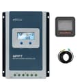 Pikkukuva 1 / 2: MPPT Aurinkosähkölatausohjain, Akun Yhteensopivuus, 100V Maksimi PV Syöttö,MT52-anturin kanssa, 12V 24V, 10A