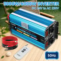 Miniatyrbillede 2 af 2: Ren Sinuskurve Inverter, 3500W Kontinuerlig Effekt, 7000W Spidseffekt,6000W-24V-220V-EU
