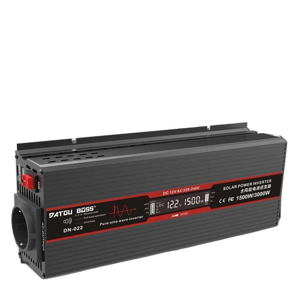 Solar Power Inverter, Tehokas Energian Muunto, Kaksoislähtö,DNB1500W-12V 220V