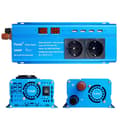 Miniatyrbillede 2 af 2: Ren sinusbølgeinverter, 1500W/2200W output, dobbelte USB-porte, kompakt design,12V 50Hz, europa, 3000W blå