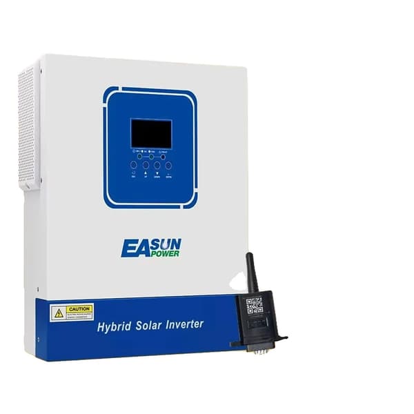 Easun Aurinkosäädin, 3,5 kW Teho, 4000 W MPPT Kapasiteetti,SMG-II-4KW-24V-Wifi