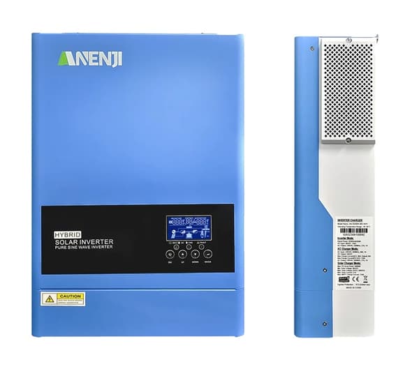 Hybrid Solar Inverter, 6200W Teho, Puhtaan Sinimuotoisen Aallon, 500VDC Avoimen Piirin Jännite,6200W 48V WIFI, 220-240V, 48V