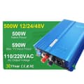 Pikkukuva 1 / 2: 600W Verkkosidonnainen Invertteri, Korkea Teho, Puhtaan Sinimuotoisen Aallon Ulostulo,PV26-45V(24V AKKU), 220-240Vac, 500W
