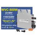 Miniatyrbillede 1 af 2: Mikroinverter, alsidig udgangseffekt, vandtæt konstruktion, mulighed for brug med smarte enheder,WVC800-EU stik, 22-60VDC, 110V230VAC 50HZ60HZ