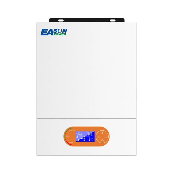 Hybrid Solar Inverter, Nimellisarvo 4000W/6000W, Maksimaalinen Aurinkolatausvirta 120A,6 kW, Universaali