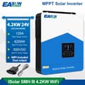Pikkukuva 2 / 2: Hybrid Solar Inverter, Nimellisarvo 2200W - 6200W, Puhtaan Sinimuotoisen Aallon Ulostulo,SMH-III-4.2KW-WiFi
