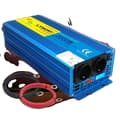 Pikkukuva 1 / 2: 4000W Tehoinvertteri, Puhtaan Sinimuotoisen Aallon Ulostulo, Kaksi AC-ulostuloa,12V220V 4000W EU