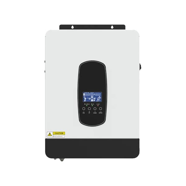 Hybrid inverter, 1800W nominel effekt, ren sinuskurve, 80A solcelleladeregulator,24V, Kun inverter, 220-240V