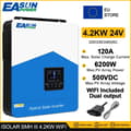 Pikkukuva 2 / 2: Hybrid Solar Inverter, AC-latausvirta 100A, maksimaalinen PV-syöttöteho 120A,SMH-III-4.2KW wifi