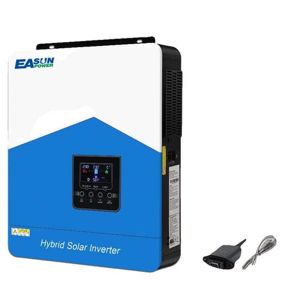 Hybrid Solar Inverter, AC-latausvirta 100A, maksimaalinen PV-syöttöteho 120A,SMH-III-6.2KW wifi