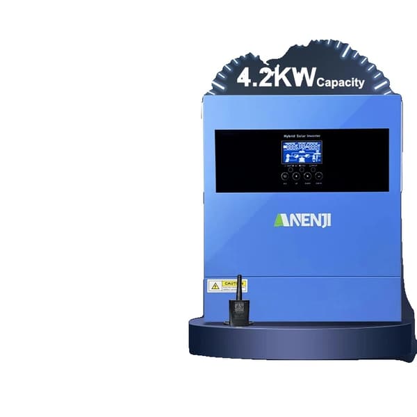 Hybrid sol inverter, 6500VA effekt, 230VAC indgang,ANJ-4000W-24V, 220-240V