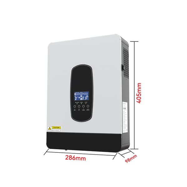Off-Grid Aurinkosinvertteri, 80A MPPT Ohjain, 3000W Teho, Puhtaan Sinimuotoisen Aallon Ulostulo,24V, 3kw-24v-wifi, 220-240V