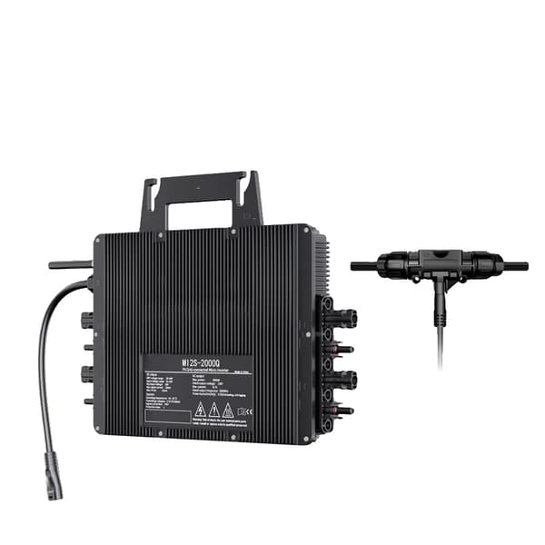 2000W Mikroaurinkosuuntaaja, IP67 Vesitiivis, Laaja Lämpötila-alue, Korkea Tehokkuus,2000W Muunnin, AC230V, DC26-60V