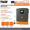 Pikkukuva 2 / 2: Hybrid Solar Inverter, MPPT, 230VAC Ulostulo, Kompakti Muotoilu,2.2KW WIFI