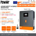 Miniatyrbillede 2 af 2: Hybrid sol inverter, MPPT, 230VAC udgang, kompakt design,4.2KW WIFI