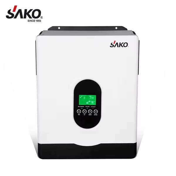 Off-Grid Aurinkosinvertteri, 2700W Teho, MPPT 80A Latausohjain,220-240V, 2700W-24V, 24V