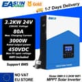 Pikkukuva 2 / 2: Hybrid Solar Inverter, 3.2 kW Nimellisteho, 80A Maksimilatausvirta, 450V Max. PV Syöttö,3.2KW 24V Wifi