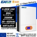 Pikkukuva 2 / 2: Hybridimuunnin, AC-syöttöjännite 230VAC, mitat 400*300*115 mm,3.2KW 24V Wifi